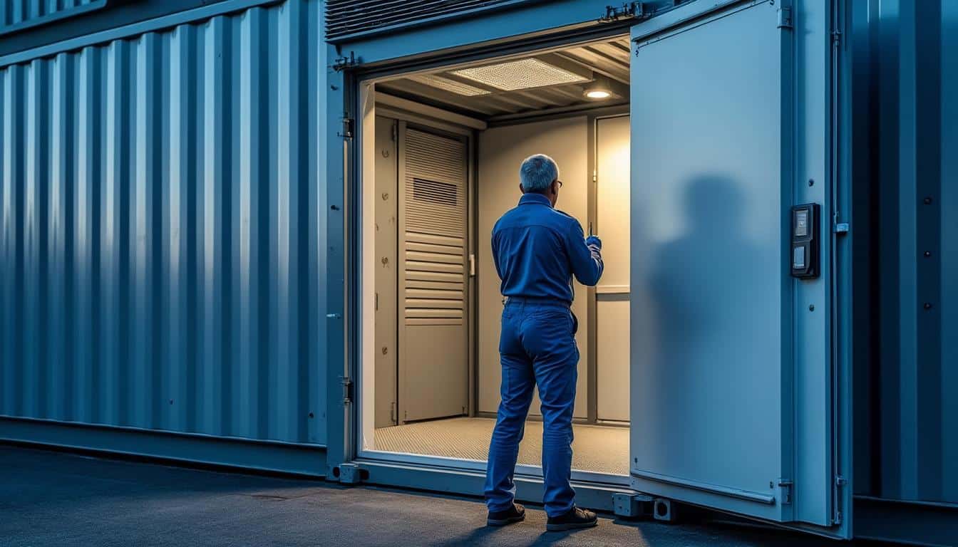 Illustration: Les caractéristiques techniques clés du conteneur chambre froide à connaître