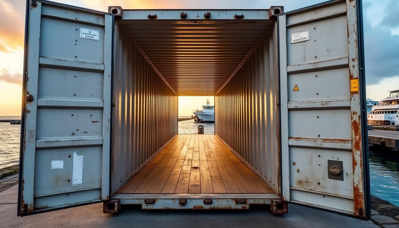 Illustration: Comprendre les caractéristiques essentielles du conteneur maritime de 40 pieds