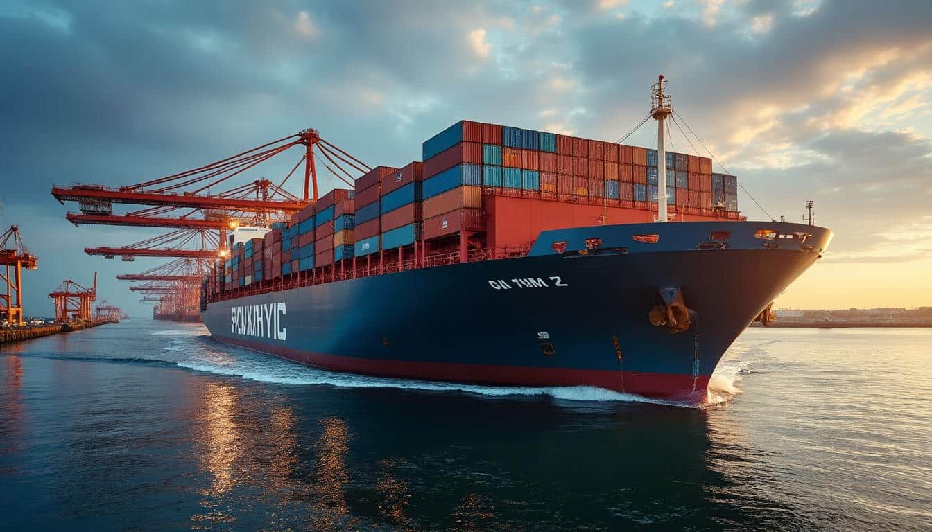 Illustration: Comment les portes conteneurs géants ont transformé le transport maritime