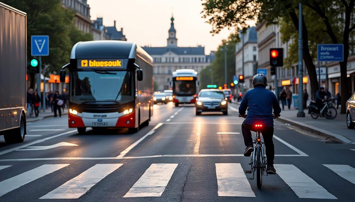 Illustration: Les services variés de transport routier disponibles à Orléans