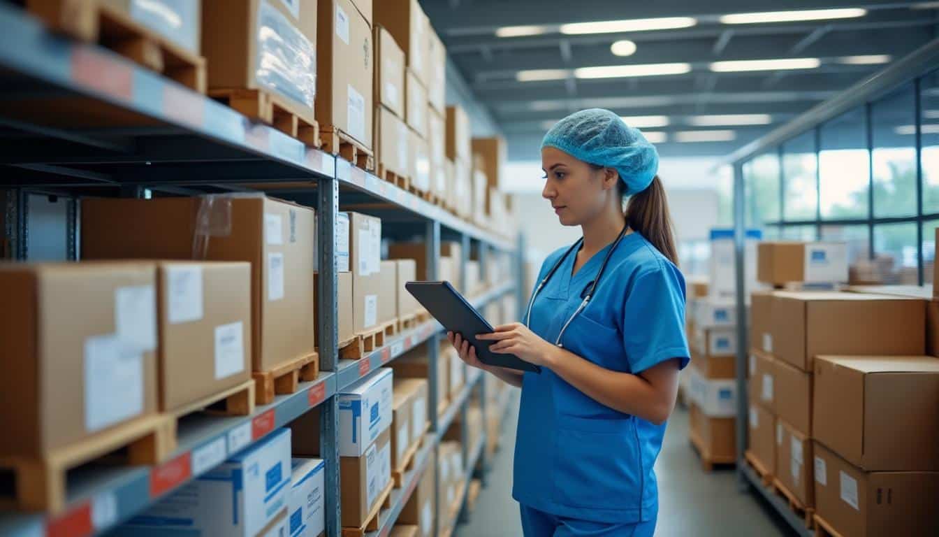 Illustration: Qui est responsable de la gestion logistique dans un établissement hospitalier ?