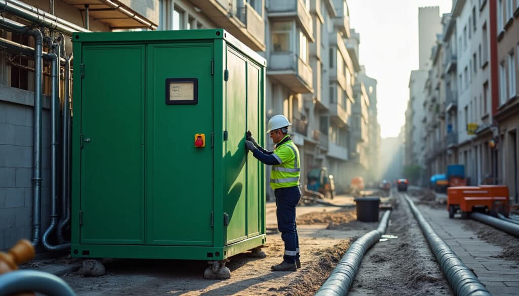 Louer une chaufferie verte temporaire pour un chauffage écologique et flexible