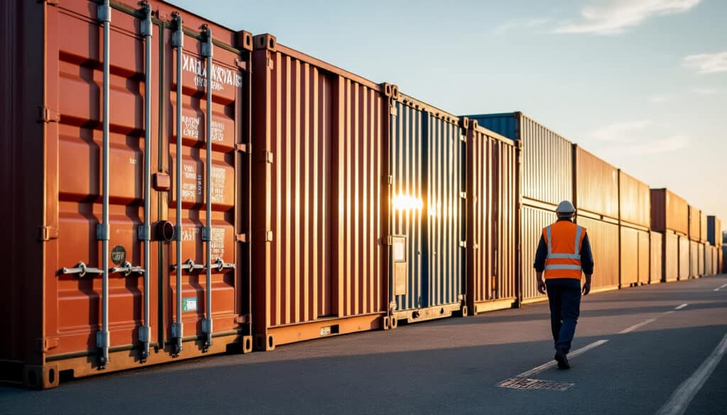 Taille du container maritime : guide complet pour bien choisir