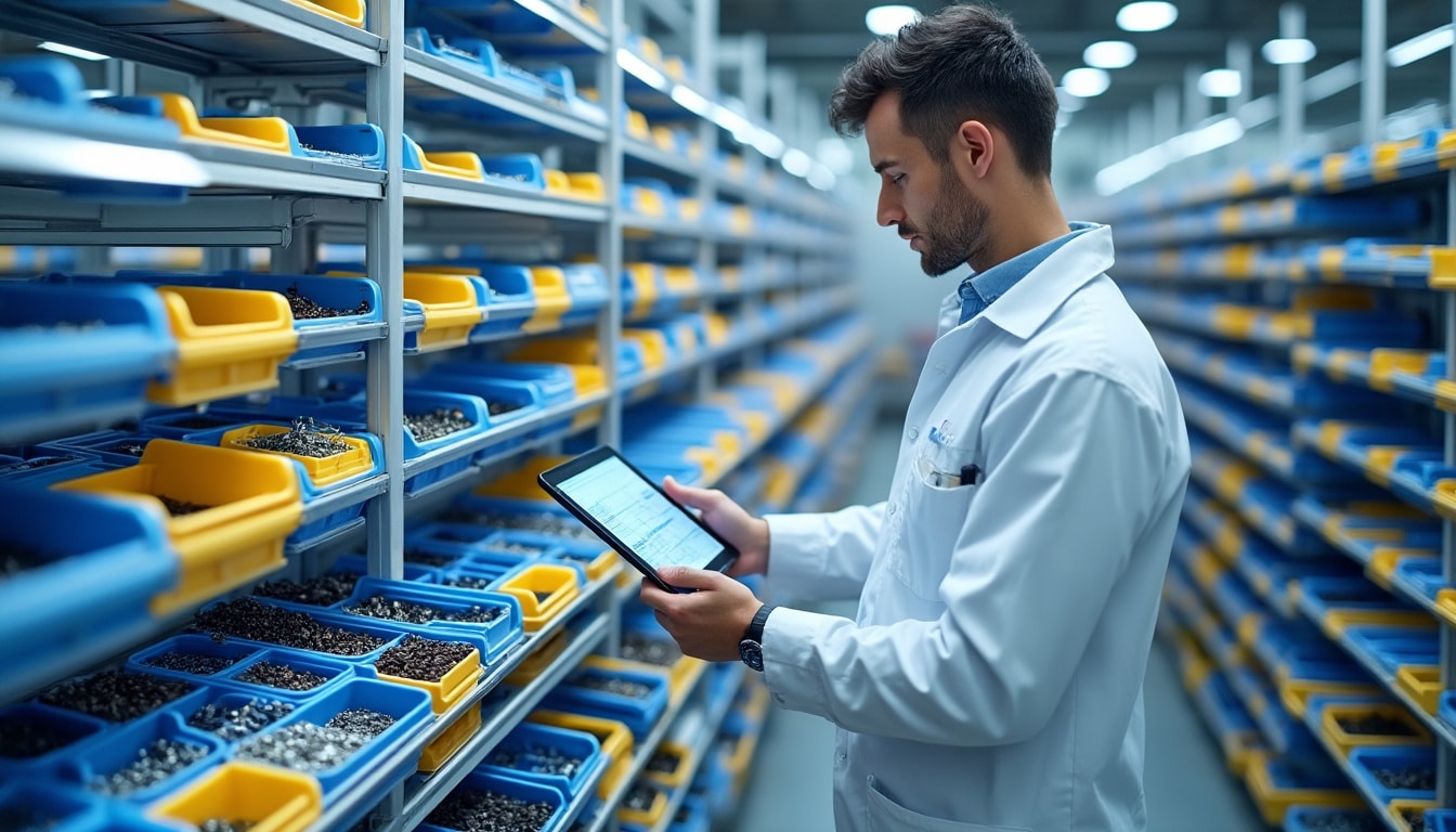 Illustration: Les bases indispensables pour comprendre le stockage automatisé des petites pièces