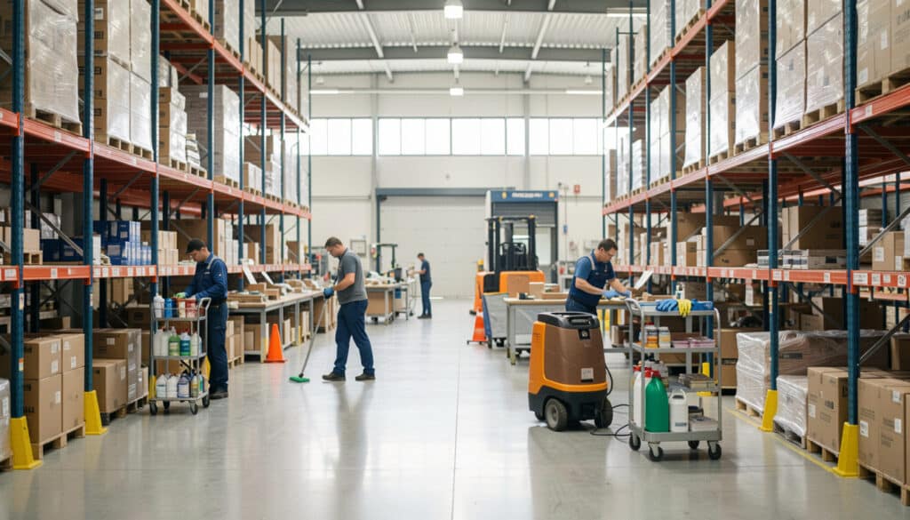 Choisir une entreprise de nettoyage logistique