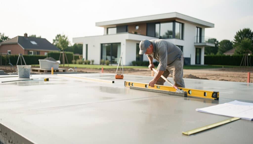 Prix d’une dalle en béton au m² selon votre projet
